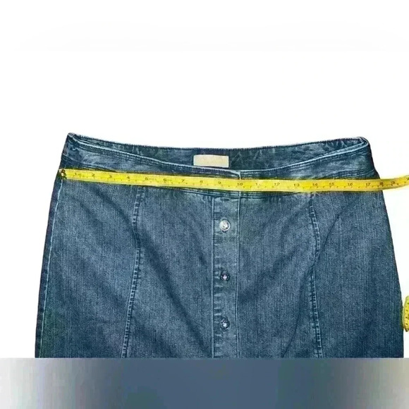 kate hill casual Skirt & Shorts Jean Sz 12 Boho Bohemian Normcore - Picture 3 of 7